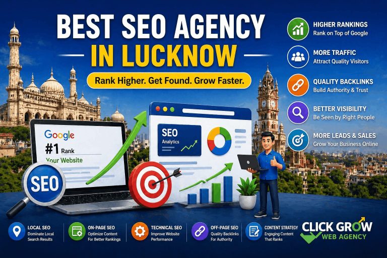 best seo agency in lucknow helping businesses improve google rankings and grow online